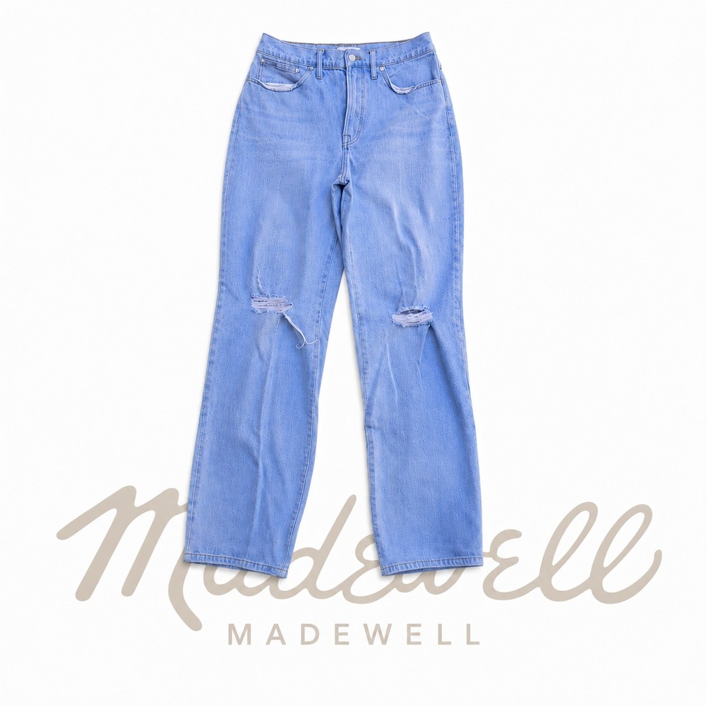Madewell Jeans Women's Size 28 Light Blue The Perfect Vintage Straight...